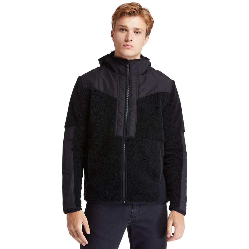 Geaca Timberland Barbati Negrii - Heritage Outdoor Heritage Ecoriginal Fleece - Romania - QSGYVR693